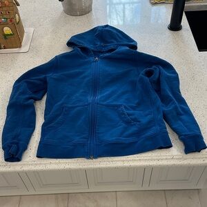 Hanna Andersson Vibrant Blue Kids Hoodie
